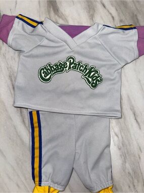 Cabbage Patch Kids softball/baseball Uniform vintage # 10